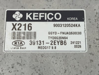 2015 Kia Forte PCM Engine Control Computer ECU ECM PCU OEM P/N:391312EYB6 9003120524KA Fits OEM Used Auto Parts - Oemusedaut