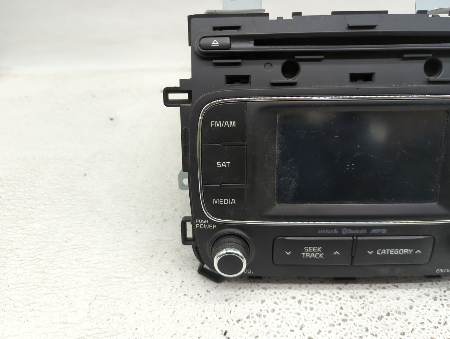 2014-2016 Kia Forte Radio AM FM Cd Player Receiver Replacement P/N:96160-A7401WK Fits Fits 2014 2015 2016 OEM Used Auto Part
