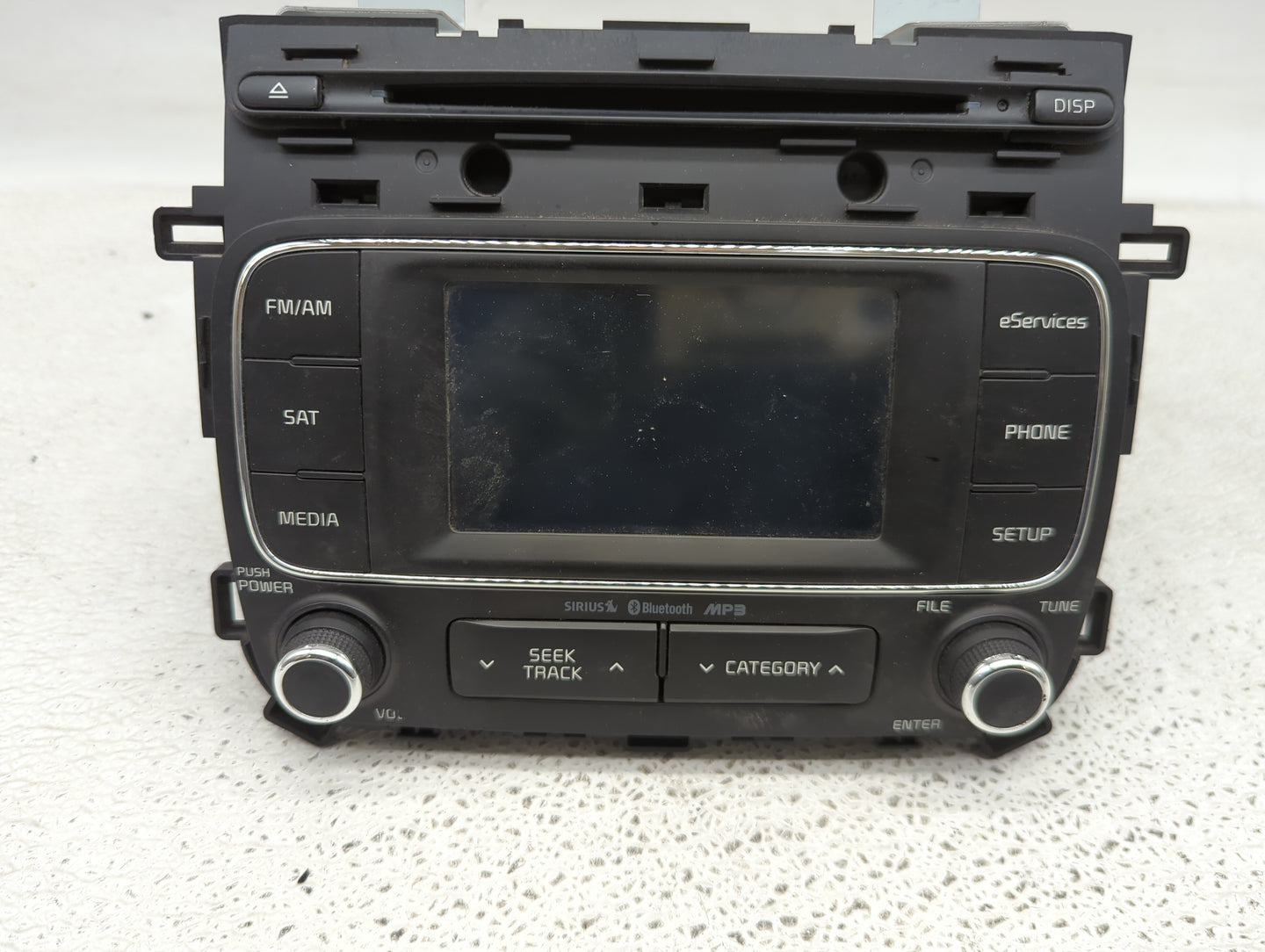 2014-2016 Kia Forte Radio AM FM Cd Player Receiver Replacement P/N:96160-A7401WK Fits Fits 2014 2015 2016 OEM Used Auto Part