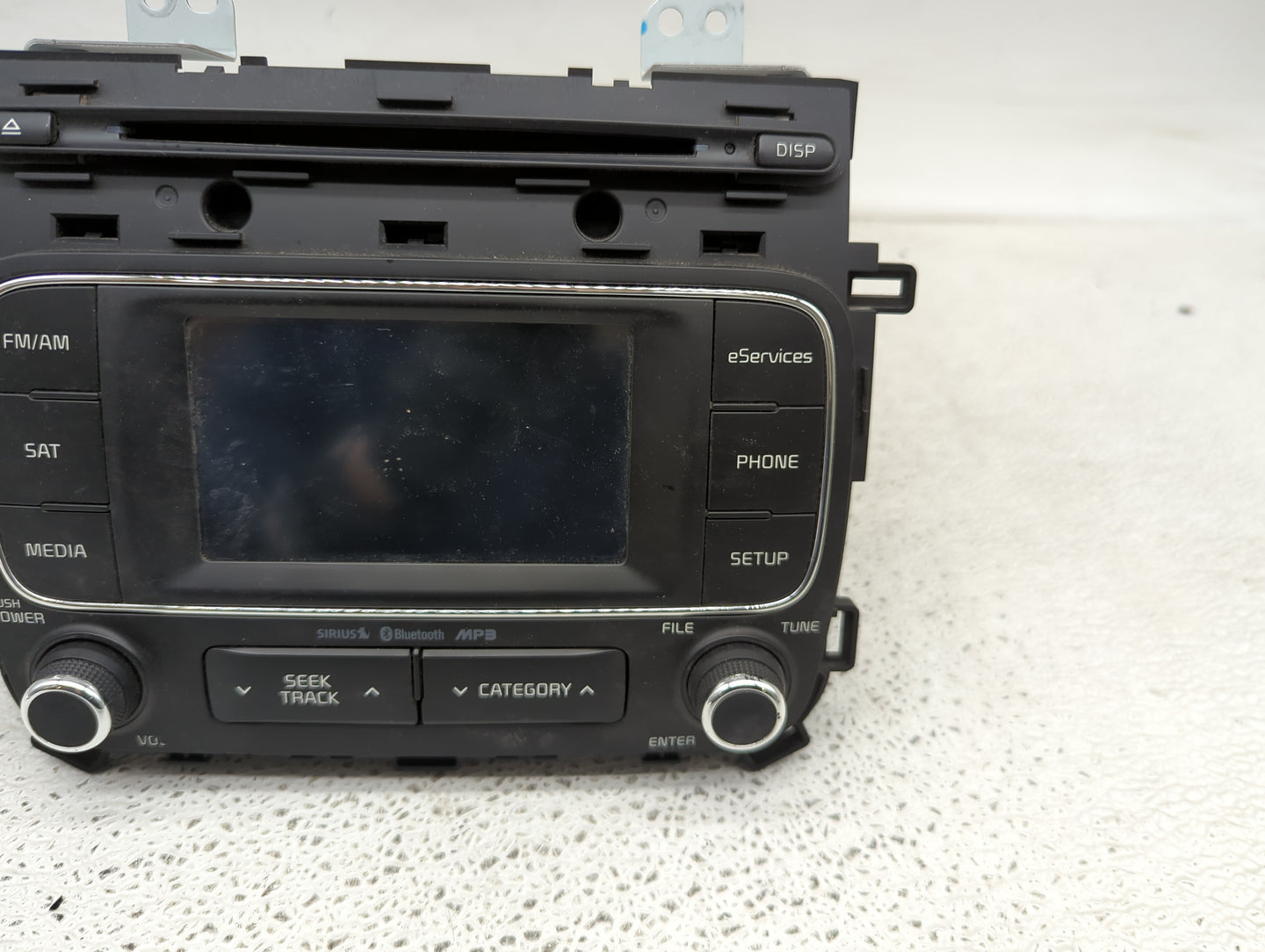 2014-2016 Kia Forte Radio AM FM Cd Player Receiver Replacement P/N:96160-A7401WK Fits Fits 2014 2015 2016 OEM Used Auto Part
