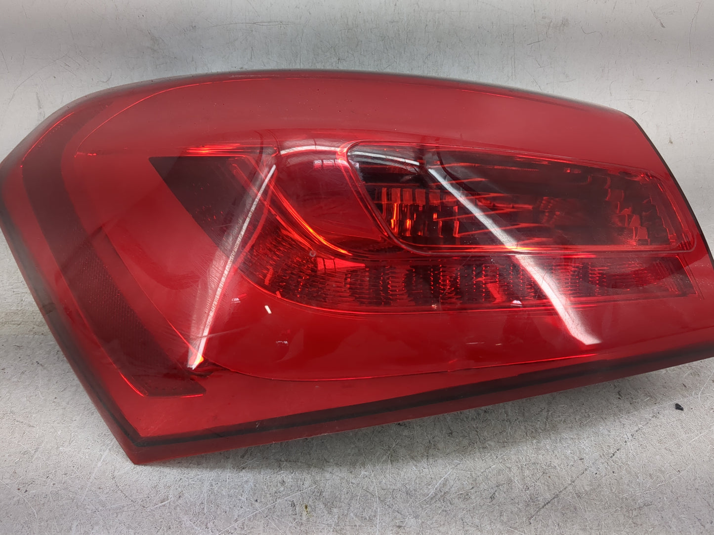 2014-2017 Kia Forte Tail Light Assembly Driver Left OEM P/N:92401-A7 Fits Fits 2014 2015 2016 2017 OEM Used Auto Parts - Oem