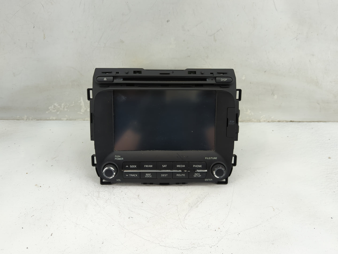2014-2016 Kia Forte Radio AM FM Cd Player Receiver Replacement P/N:96560-A7103WK AV130A7AN Fits Fits 2014 2015 2016 OEM Used