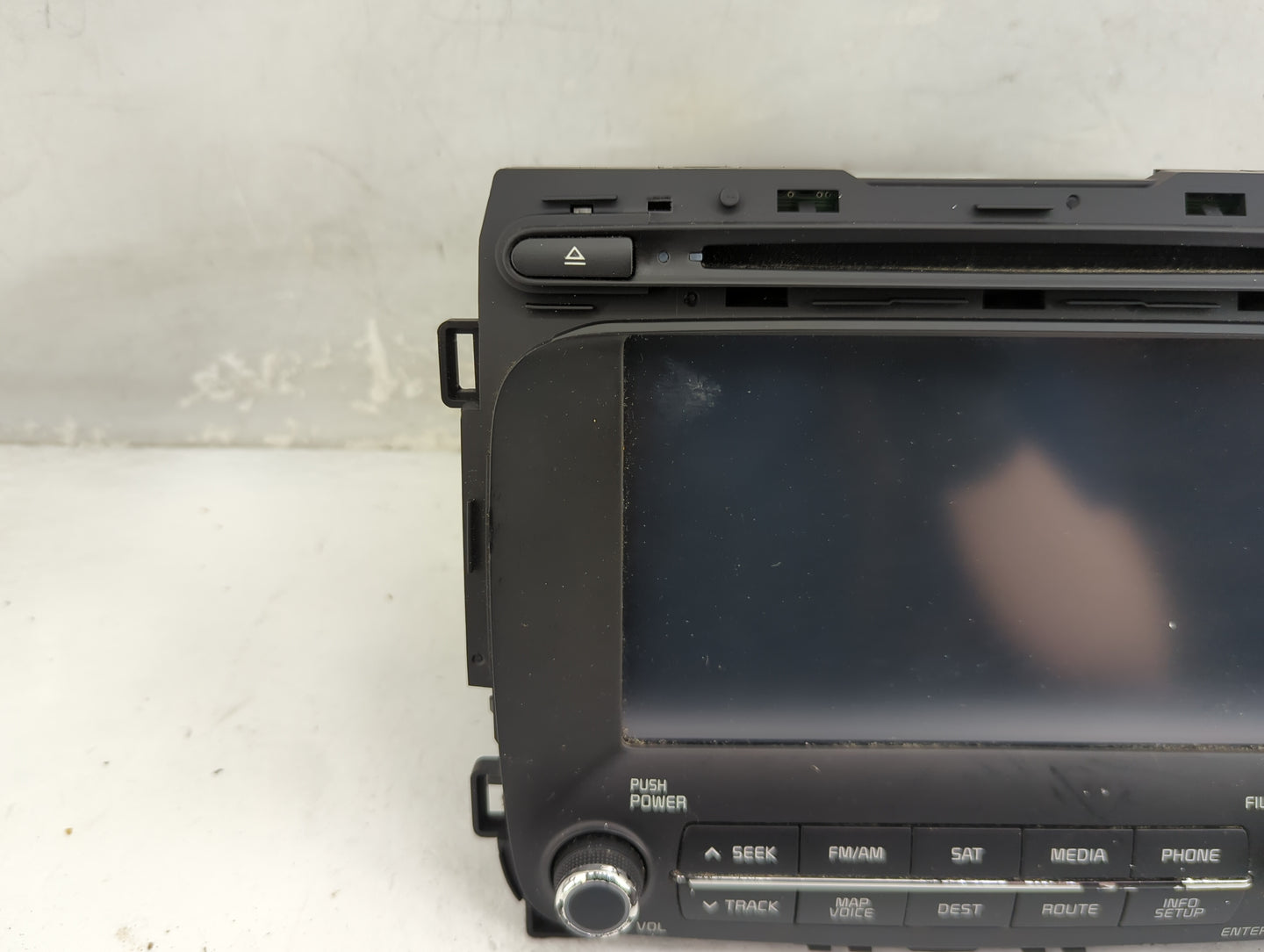 2014-2016 Kia Forte Radio AM FM Cd Player Receiver Replacement P/N:96560-A7103WK AV130A7AN Fits Fits 2014 2015 2016 OEM Used