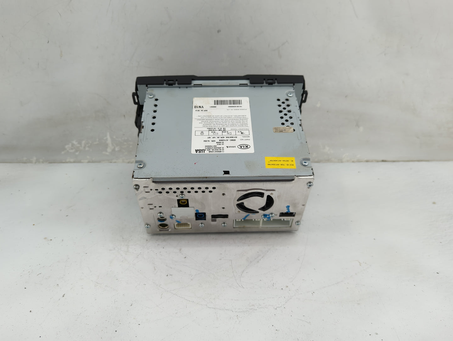 2014-2016 Kia Forte Radio AM FM Cd Player Receiver Replacement P/N:96560-A7103WK AV130A7AN Fits Fits 2014 2015 2016 OEM Used