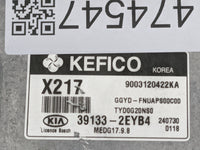 2015 Kia Forte PCM Engine Control Computer ECU ECM PCU OEM P/N:39133-2EYB4 9003120422KA, GGYD-FNUAPS00C00, TYD0G20NS0 Fits O