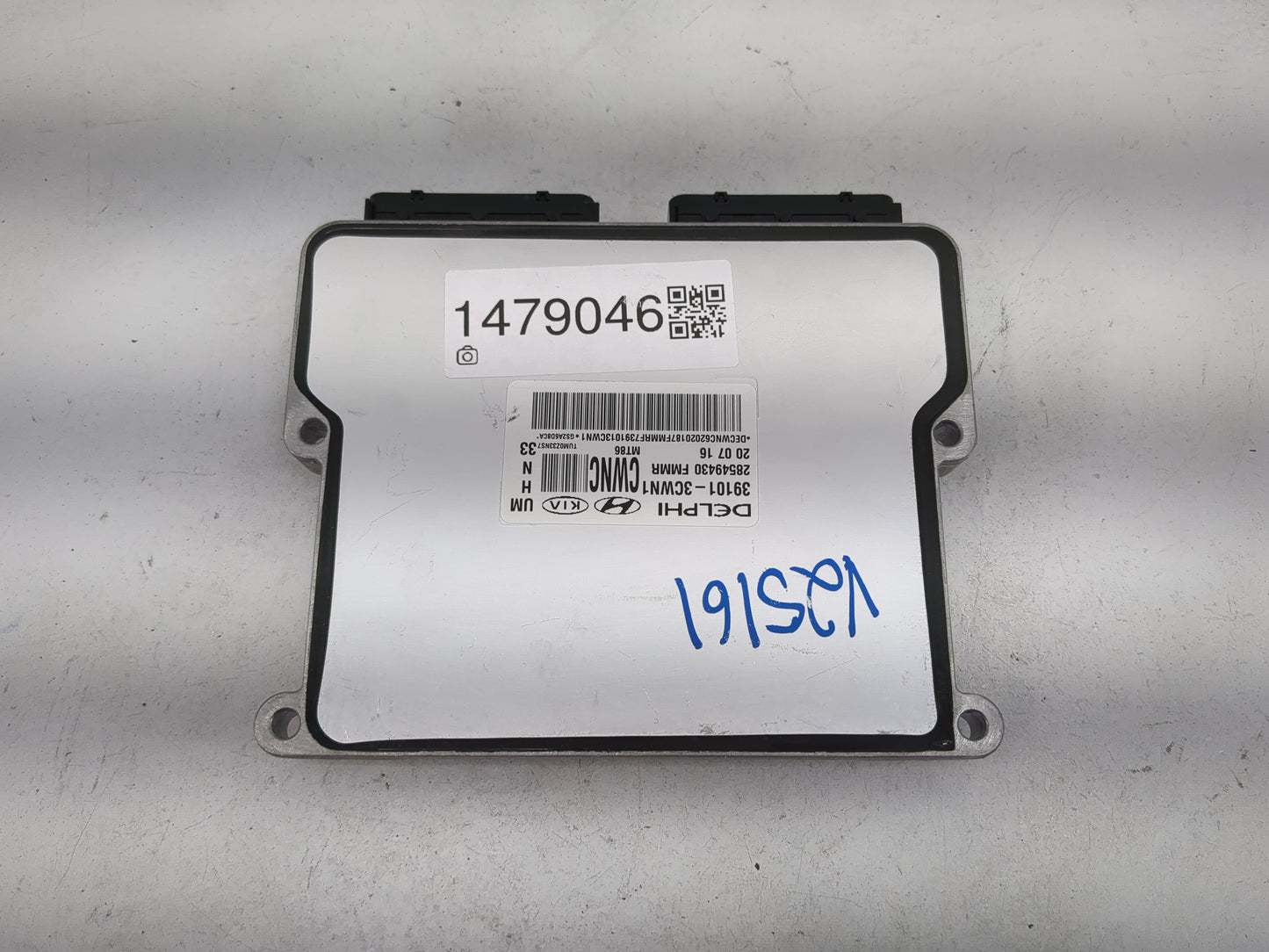 2015 Kia Forte PCM Engine Control Computer ECU ECM PCU OEM P/N:39101-3CWN1 28549430 Fits Fits 2016 2017 OEM Used Auto Parts 