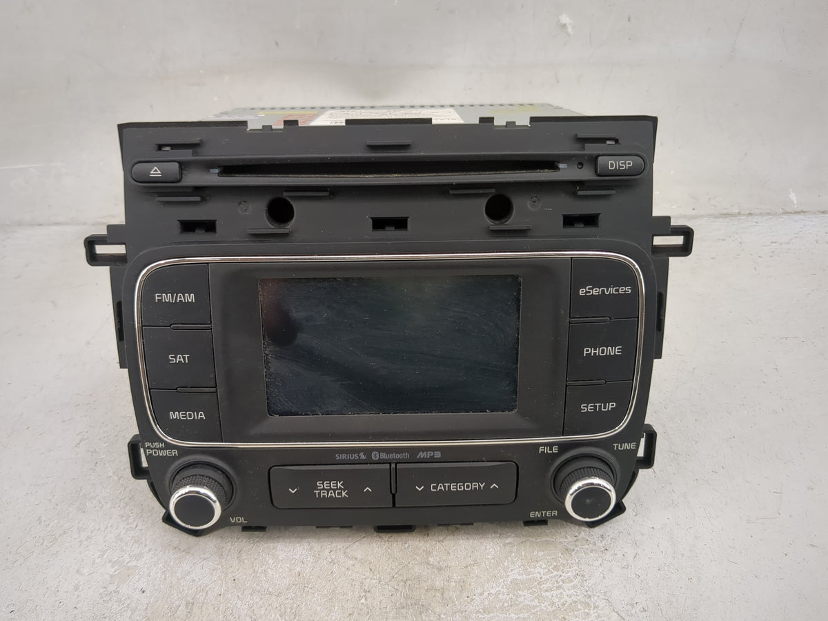 2014-2016 Kia Forte Radio AM FM Cd Player Receiver Replacement P/N:96160-A7101WK AC1A0A7AN Fits Fits 2014 2015 2016 OEM Used