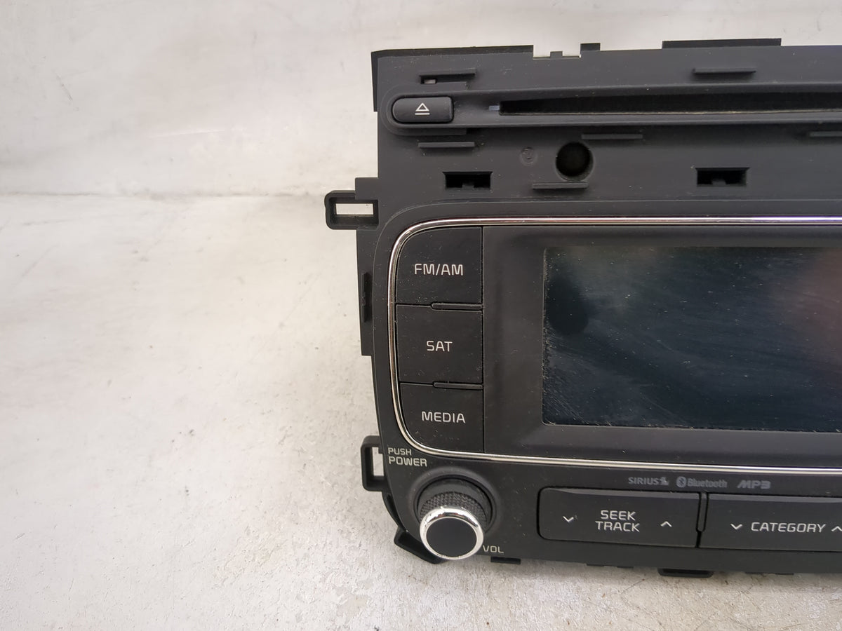 2014-2016 Kia Forte Radio AM FM Cd Player Receiver Replacement P/N:96160-A7101WK AC1A0A7AN Fits Fits 2014 2015 2016 OEM Used