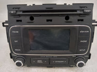 2014-2016 Kia Forte Radio AM FM Cd Player Receiver Replacement P/N:96160-A7101WK AC1A0A7AN Fits Fits 2014 2015 2016 OEM Used