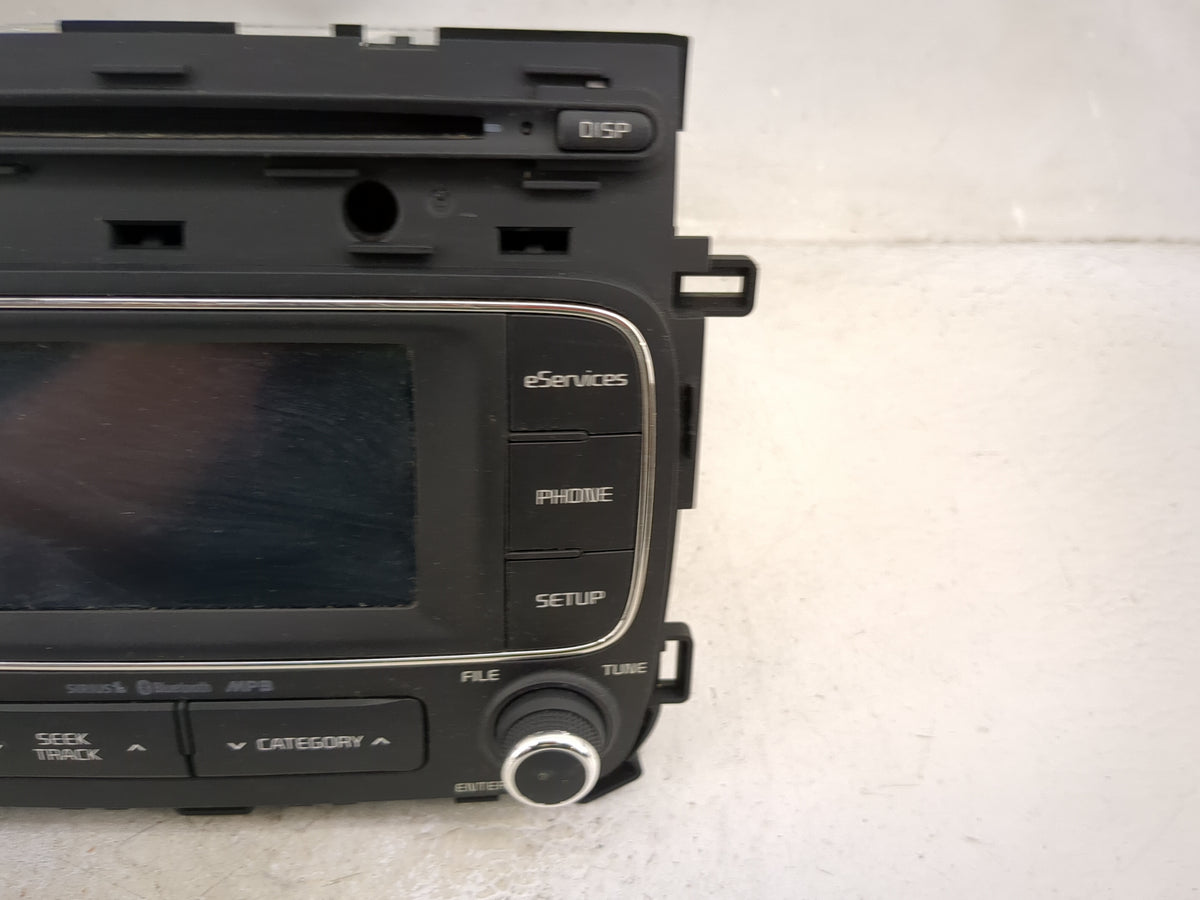 2014-2016 Kia Forte Radio AM FM Cd Player Receiver Replacement P/N:96160-A7101WK AC1A0A7AN Fits Fits 2014 2015 2016 OEM Used