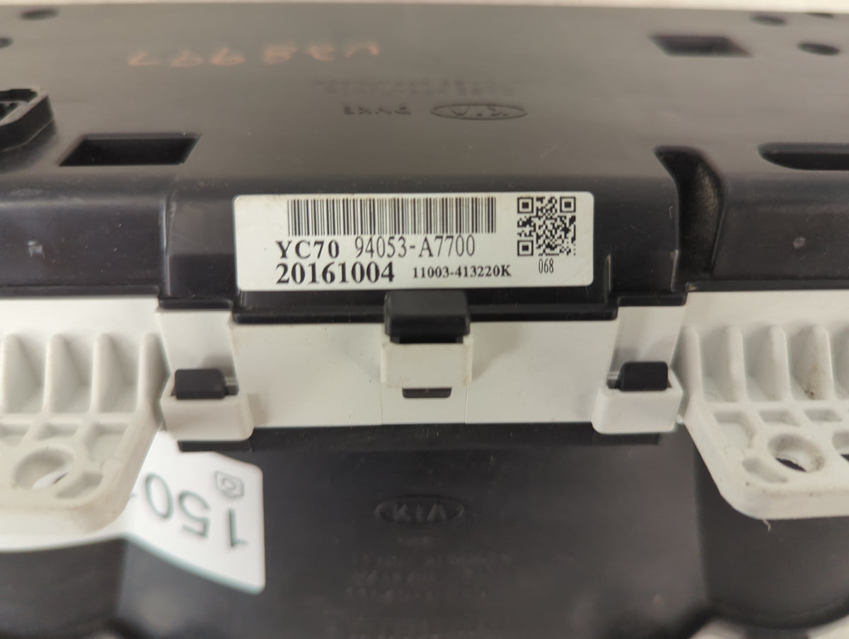 2014-2016 Kia Forte Instrument Cluster Speedometer Gauges P/N:94053-A7700 11640-01590 Miles: Fits Fits 2014 2015 2016 OEM Us