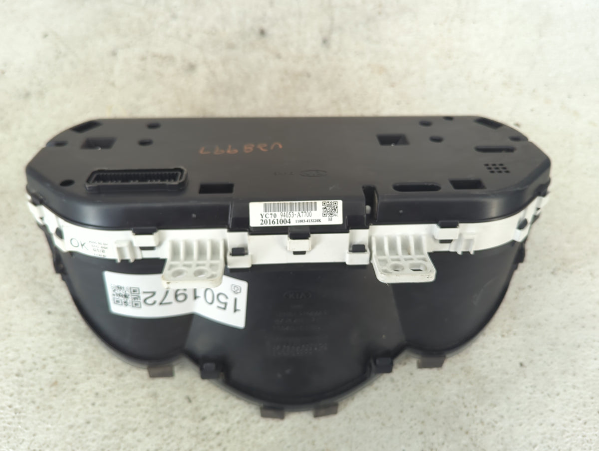2014-2016 Kia Forte Instrument Cluster Speedometer Gauges P/N:94053-A7700 11640-01590 Miles: Fits Fits 2014 2015 2016 OEM Us