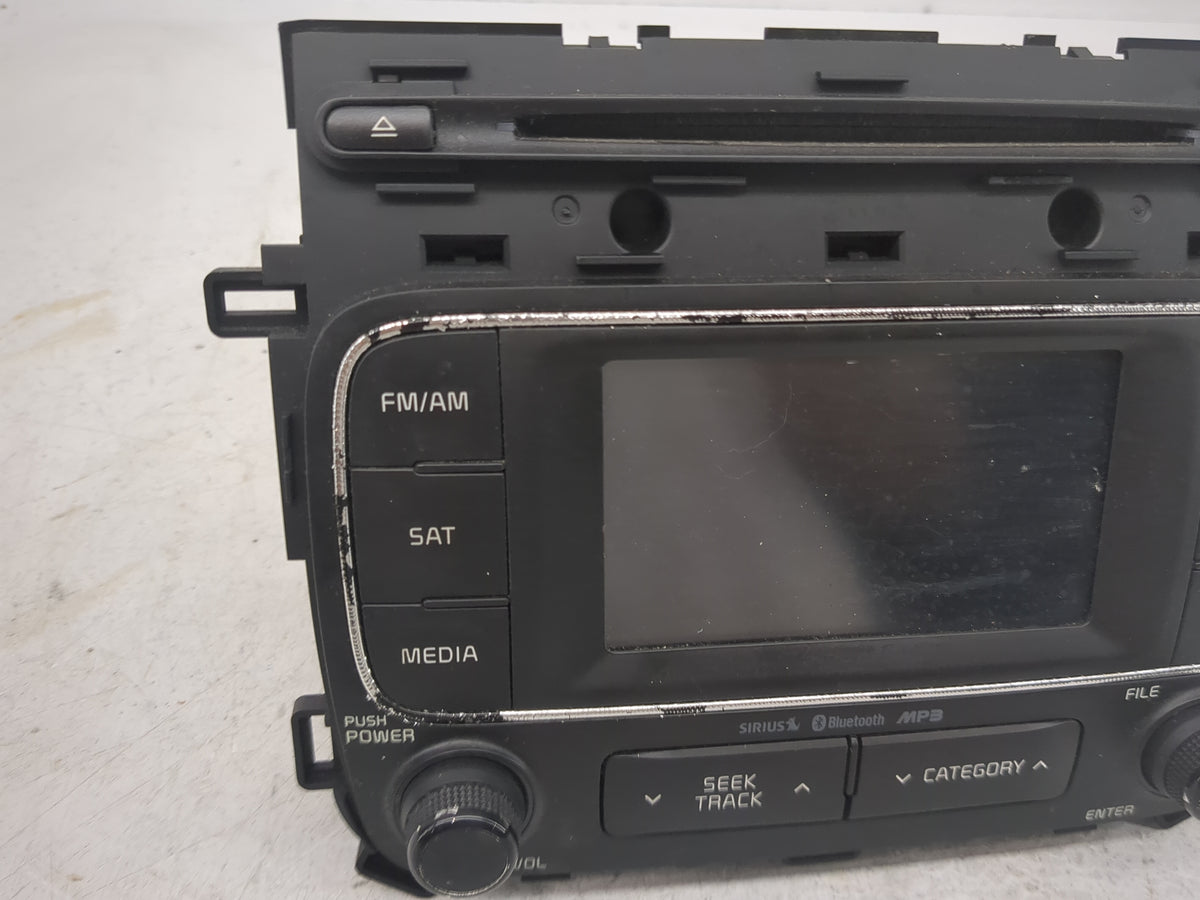 2014-2016 Kia Forte Radio AM FM Cd Player Receiver Replacement P/N:96160-A7401WK AC11A0A7AN,2DR 8V Fits Fits 2014 2015 2016 