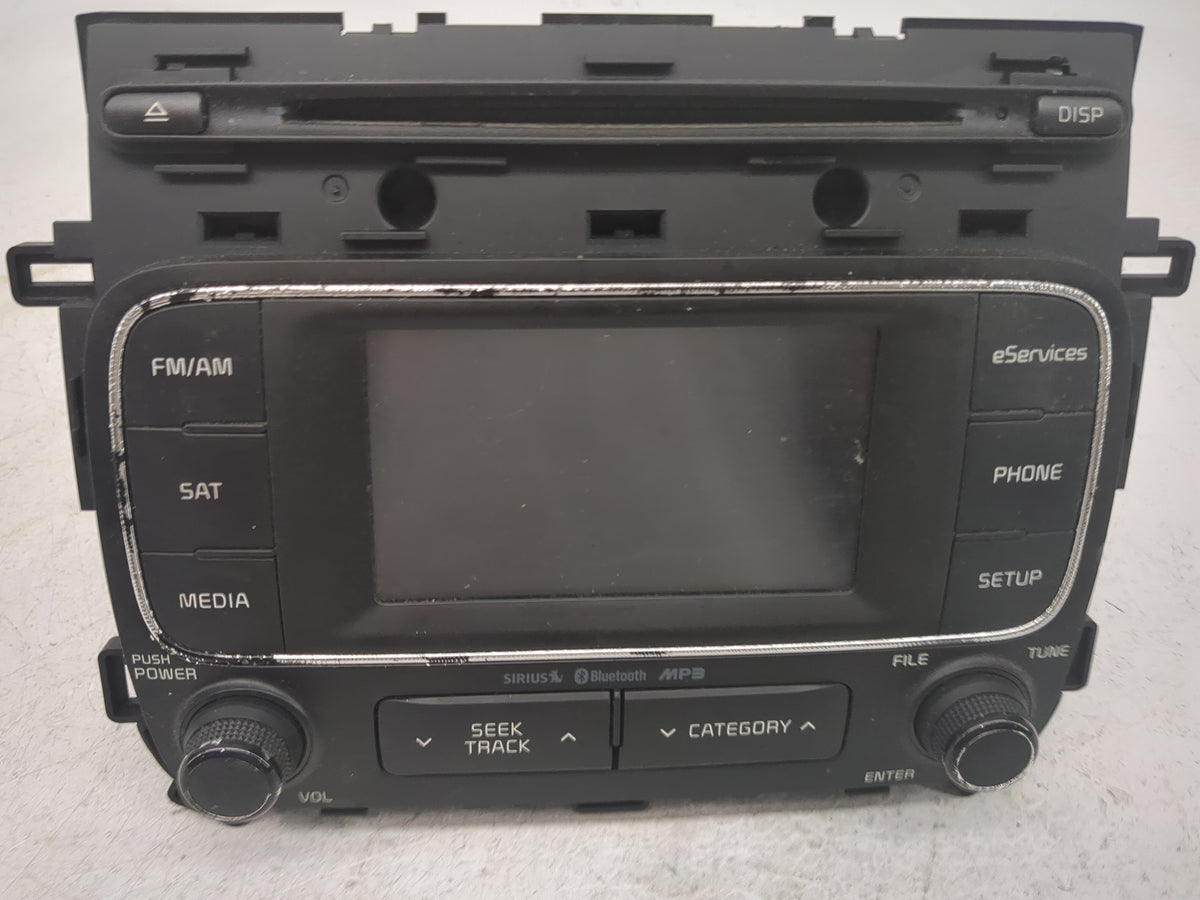 2014-2016 Kia Forte Radio AM FM Cd Player Receiver Replacement P/N:96160-A7401WK AC11A0A7AN,2DR 8V Fits Fits 2014 2015 2016 