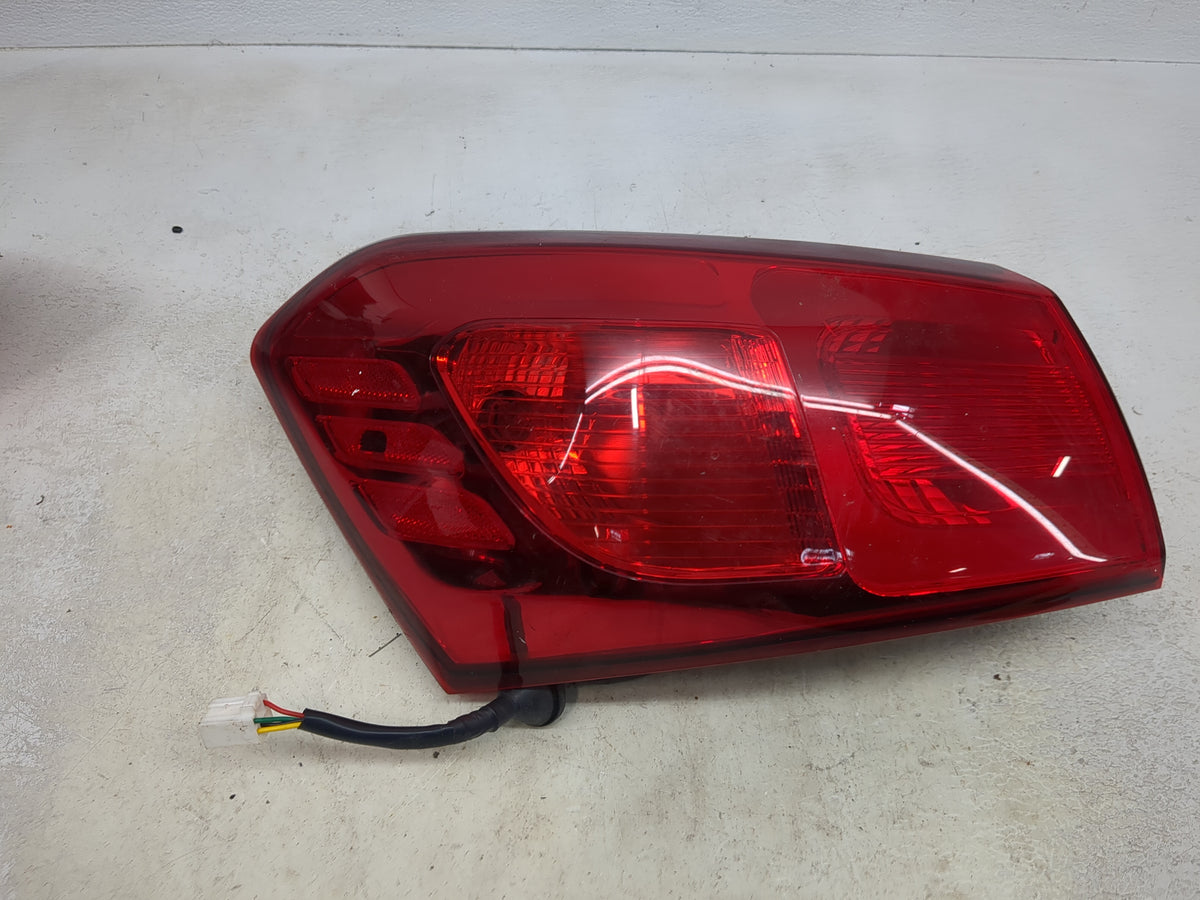 2014-2017 Kia Forte Tail Light Assembly Driver Left OEM P/N:NAS#22357 Fits Fits 2014 2015 2016 2017 OEM Used Auto Parts - Oe