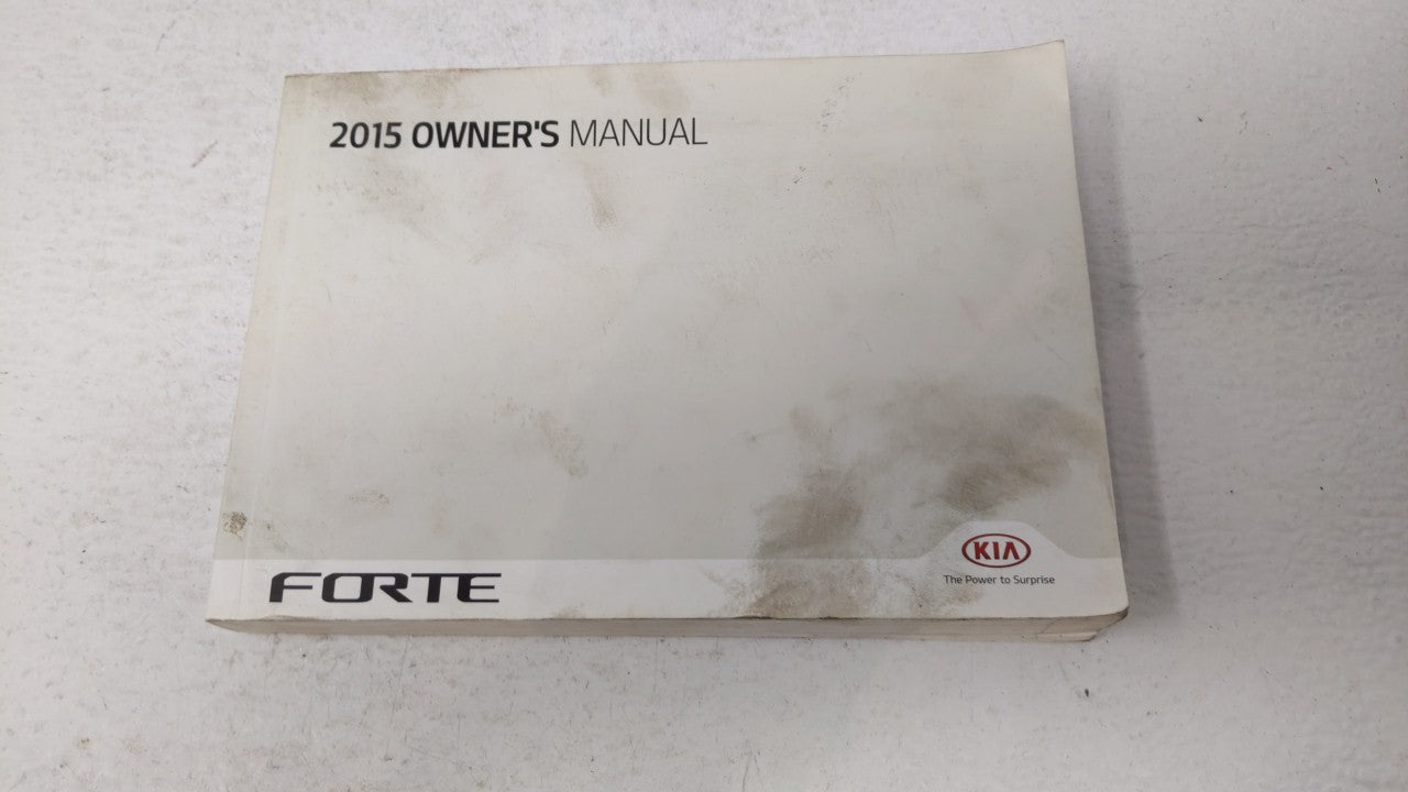 2015 Kia Forte Owners Manual Book Guide OEM Used Auto Parts - Oemusedautoparts1.com