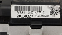 2014-2016 Kia Forte Instrument Cluster Speedometer Gauges P/N:94021-A300 94001-A7300, 94021-A7310 Fits Fits 2014 2015 2016 O