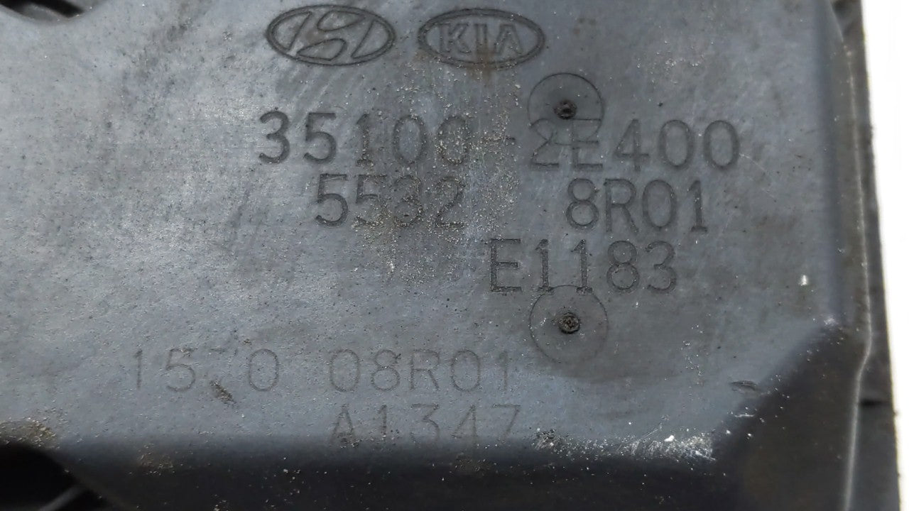 2014-2016 Kia Forte Throttle Body P/N:35100-2E400 Fits Fits 2012 2013 2014 2015 2016 2018 2019 OEM Used Auto Parts - Oemused