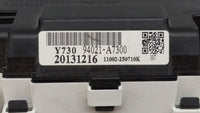 2014-2016 Kia Forte Instrument Cluster Speedometer Gauges P/N:94021-A300 94001-A7300, 94021-A7310 Fits Fits 2014 2015 2016 O