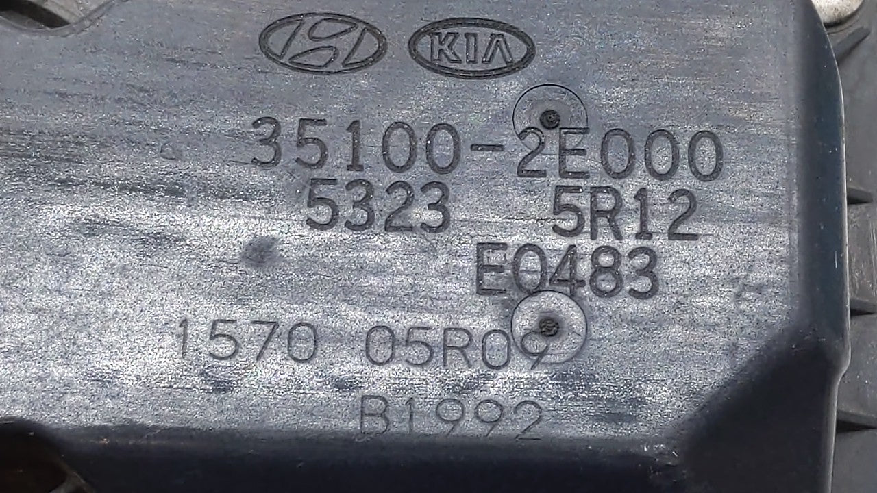 2014-2018 Kia Forte Throttle Body P/N:35100-2E000 Fits Fits 2011 2012 2013 2014 2015 2016 2017 2018 2019 OEM Used Auto Parts