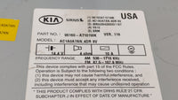 Kia Forte Am Fm Cd Player Radio Receiver - Oemusedautoparts1.com