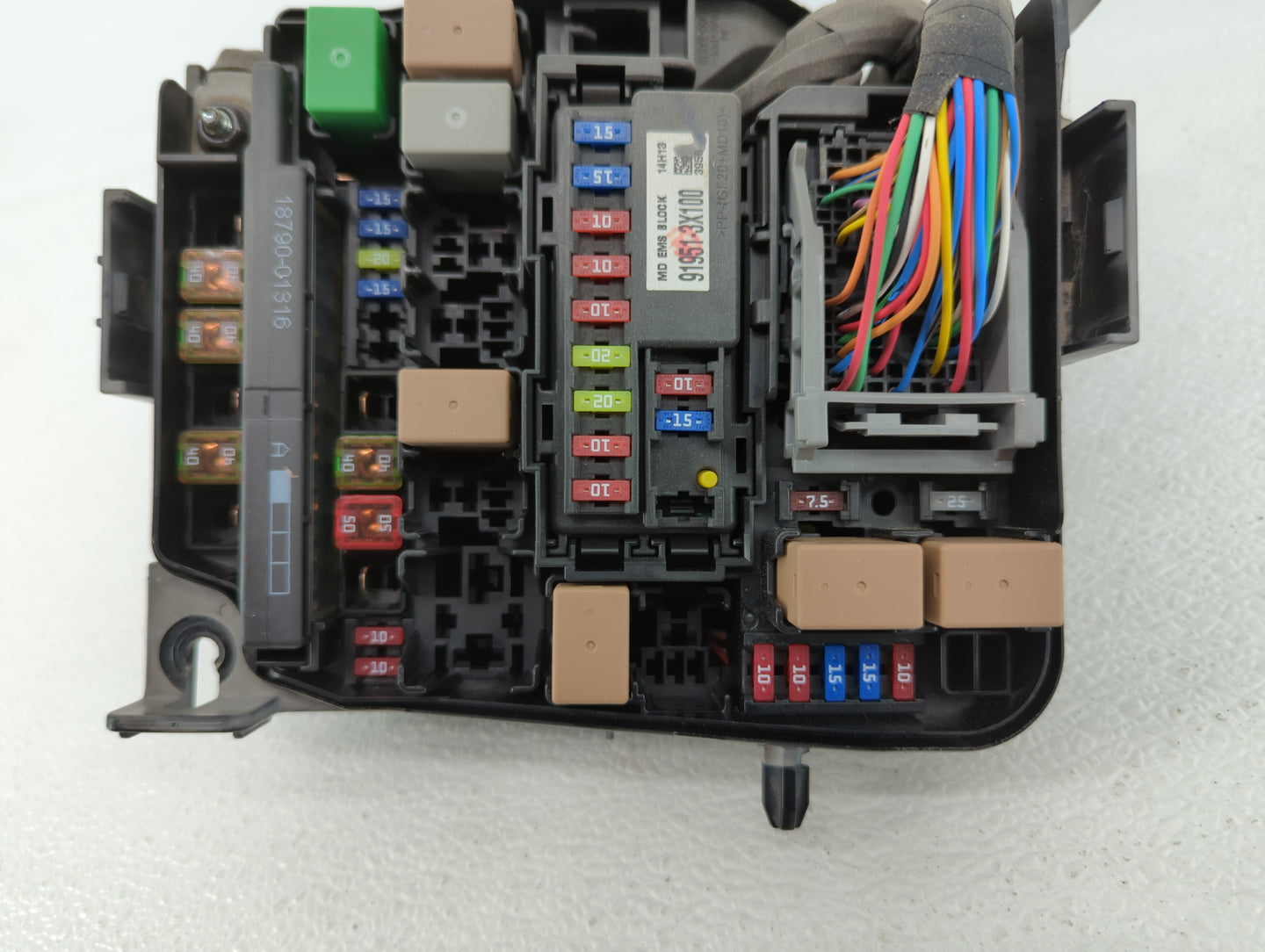 2014-2016 Kia Forte Fusebox Fuse Box Panel Relay Module Fits Fits 2014 2015 2016 OEM Used Auto Parts - Oemusedautoparts1.com