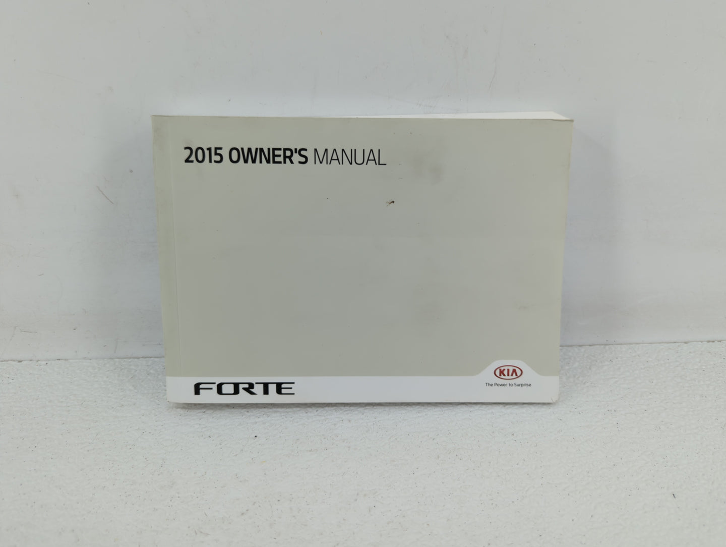 2015 Kia Forte Owners Manual Book Guide OEM Used Auto Parts - Oemusedautoparts1.com