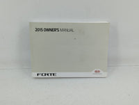 2015 Kia Forte Owners Manual Book Guide OEM Used Auto Parts - Oemusedautoparts1.com
