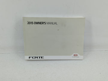 2015 Kia Forte Owners Manual Book Guide OEM Used Auto Parts - Oemusedautoparts1.com