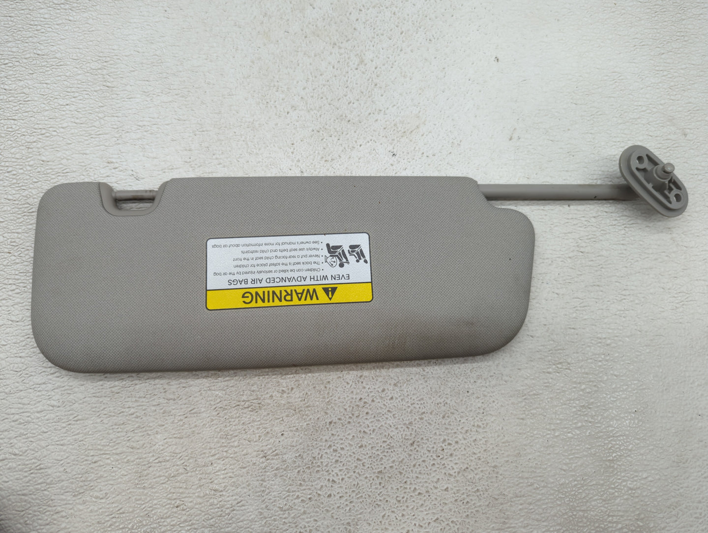 2014-2016 Kia Forte Sun Visor Shade Replacement Driver Left Mirror Fits Fits 2014 2015 2016 OEM Used Auto Parts - Oemusedaut