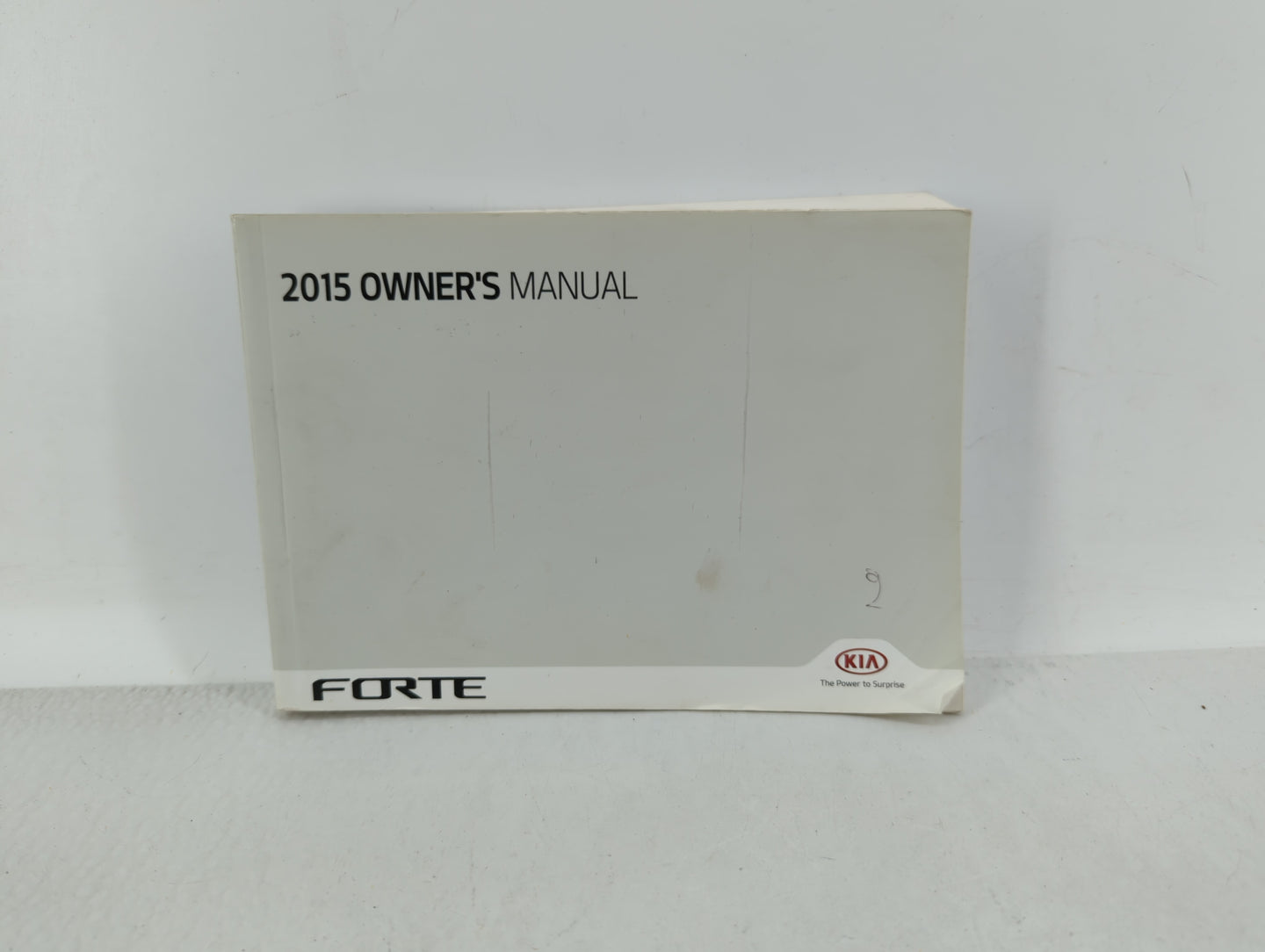 2015 Kia Forte Owners Manual Book Guide OEM Used Auto Parts - Oemusedautoparts1.com