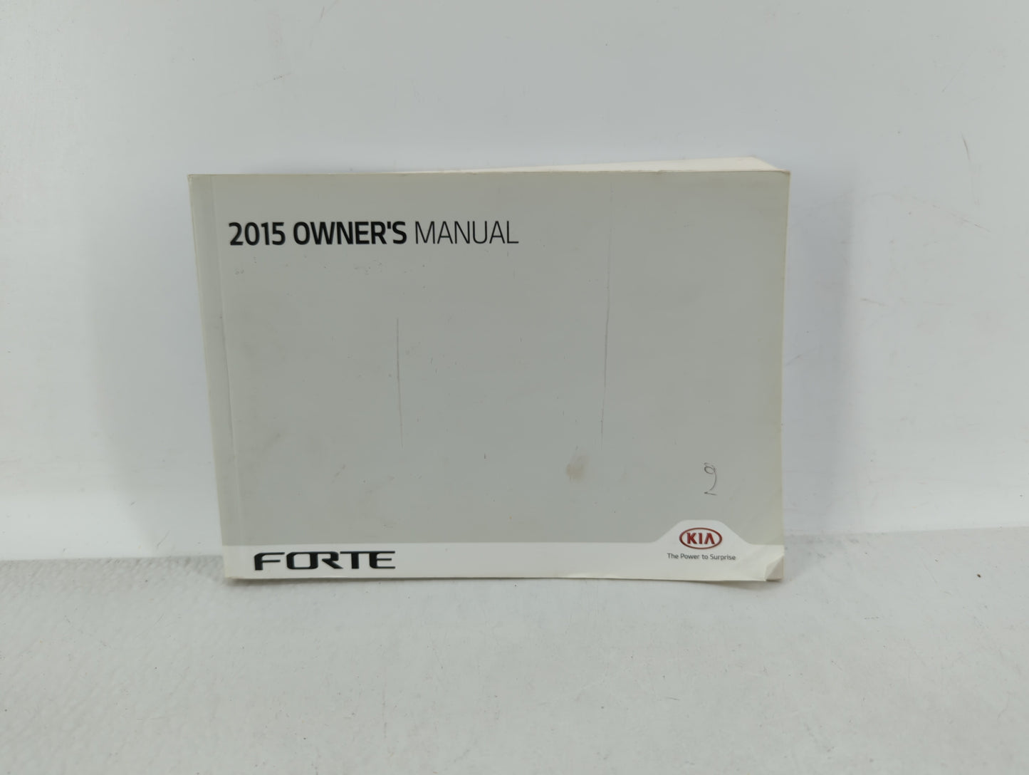 2015 Kia Forte Owners Manual Book Guide OEM Used Auto Parts - Oemusedautoparts1.com