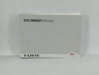 2015 Kia Forte Owners Manual Book Guide OEM Used Auto Parts - Oemusedautoparts1.com