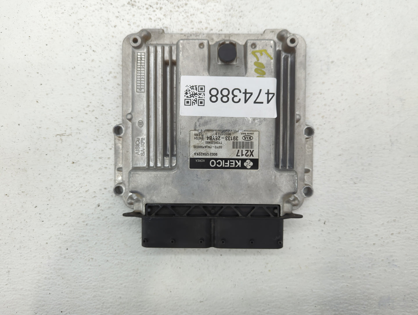 2015 Kia Forte PCM Engine Control Computer ECU ECM PCU OEM P/N:39133-2EYB4 39133-2EYB6 Fits OEM Used Auto Parts - Oemusedaut