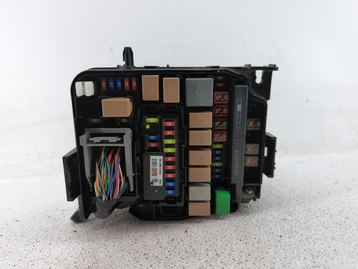 2014-2016 Kia Forte Fusebox Fuse Box Panel Relay Module P/N:91212-A7613 Fits Fits 2014 2015 2016 OEM Used Auto Parts - Oemus