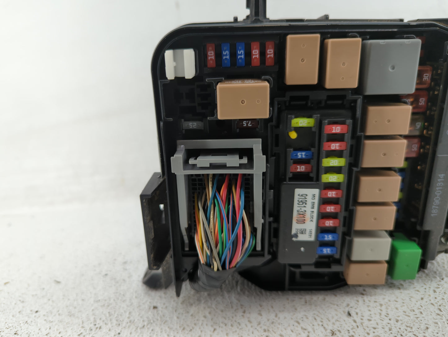 2014-2016 Kia Forte Fusebox Fuse Box Panel Relay Module P/N:91212-A7613 Fits Fits 2014 2015 2016 OEM Used Auto Parts - Oemus