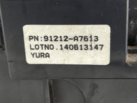 2014-2016 Kia Forte Fusebox Fuse Box Panel Relay Module P/N:91212-A7613 Fits Fits 2014 2015 2016 OEM Used Auto Parts - Oemus