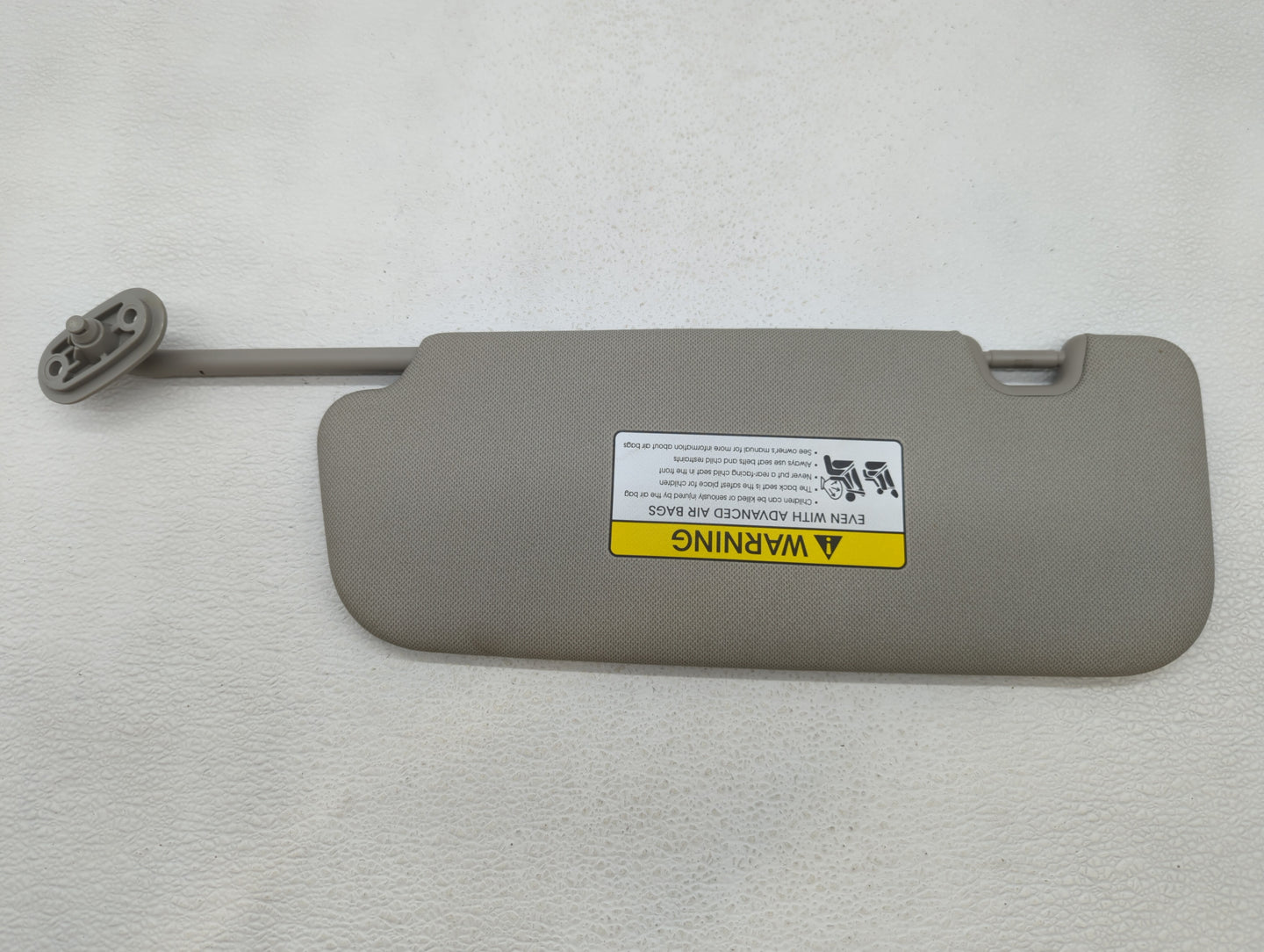 2014-2016 Kia Forte Sun Visor Shade Replacement Passenger Right Mirror Fits Fits 2014 2015 2016 OEM Used Auto Parts - Oemuse
