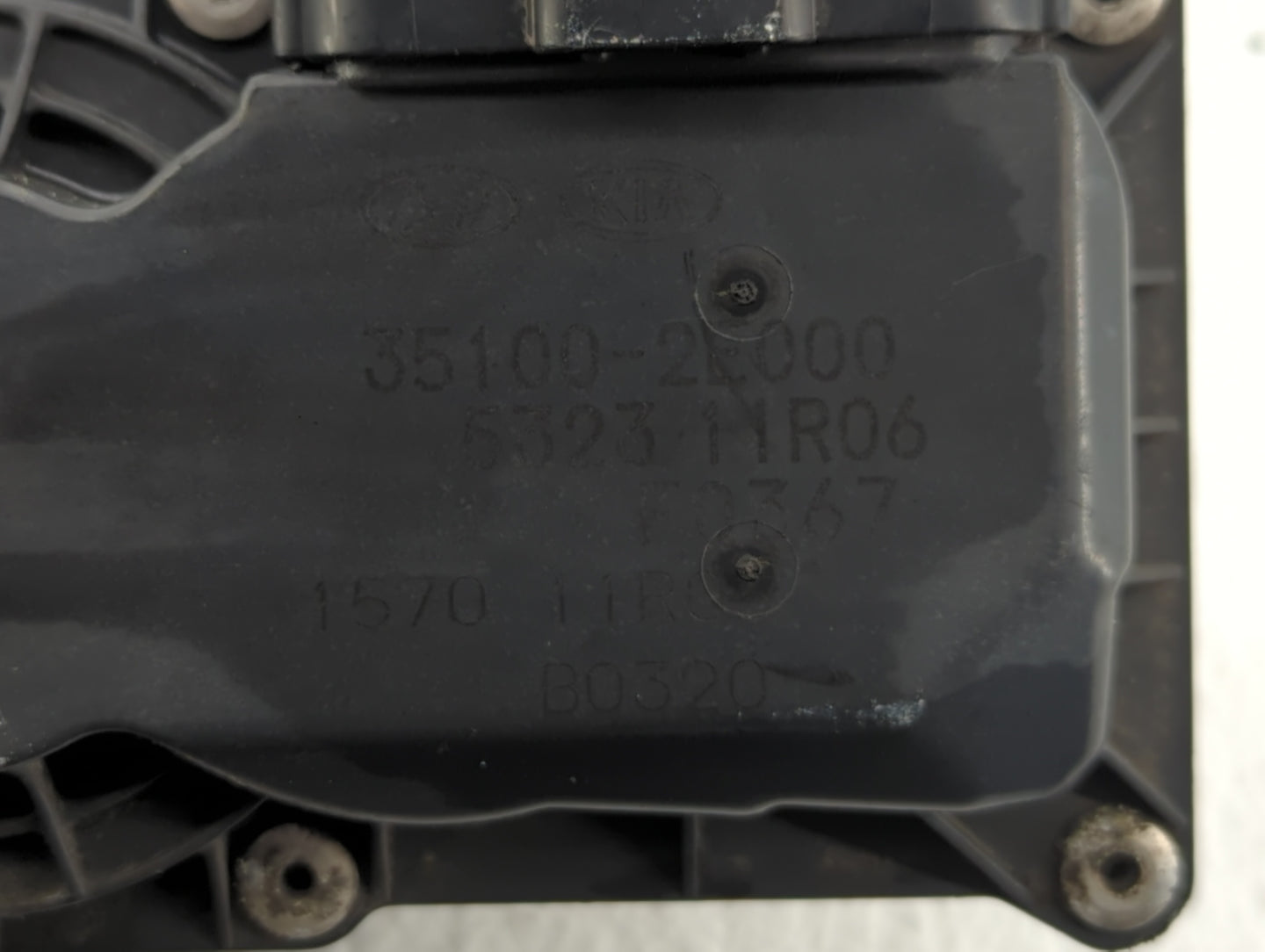 2014-2018 Kia Forte Throttle Body P/N:35100-2E000 Fits Fits 2011 2012 2013 2014 2015 2016 2017 2018 2019 2020 2021 OEM Used 