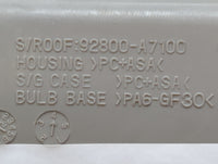 2014-2018 Kia Forte Overhead Roof Console Grey 513419 - Oemusedautoparts1.com