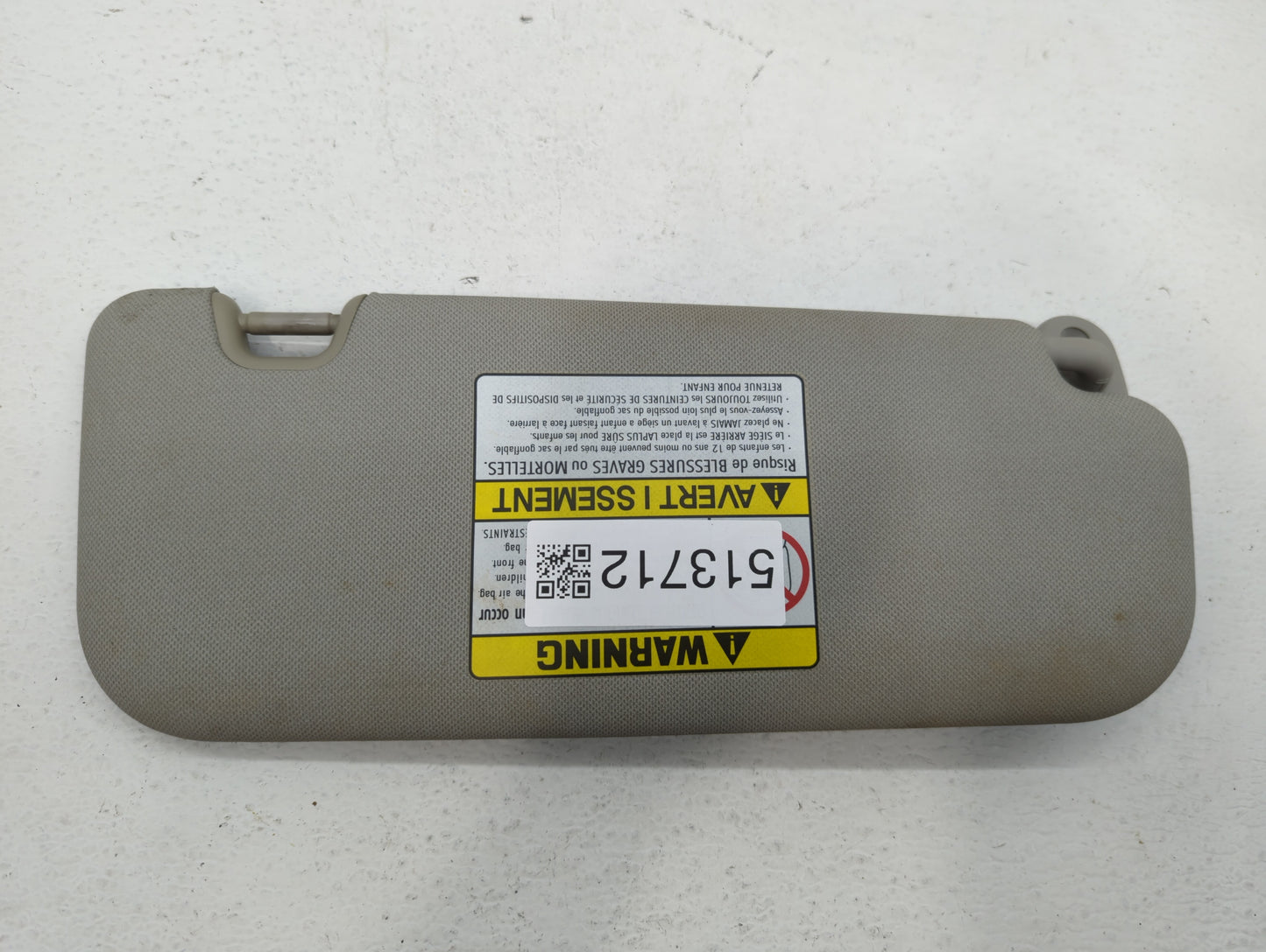 2014-2017 Kia Forte Sun Visor Shade Replacement Driver Left Mirror Fits Fits 2014 2015 2016 2017 OEM Used Auto Parts - Oemus