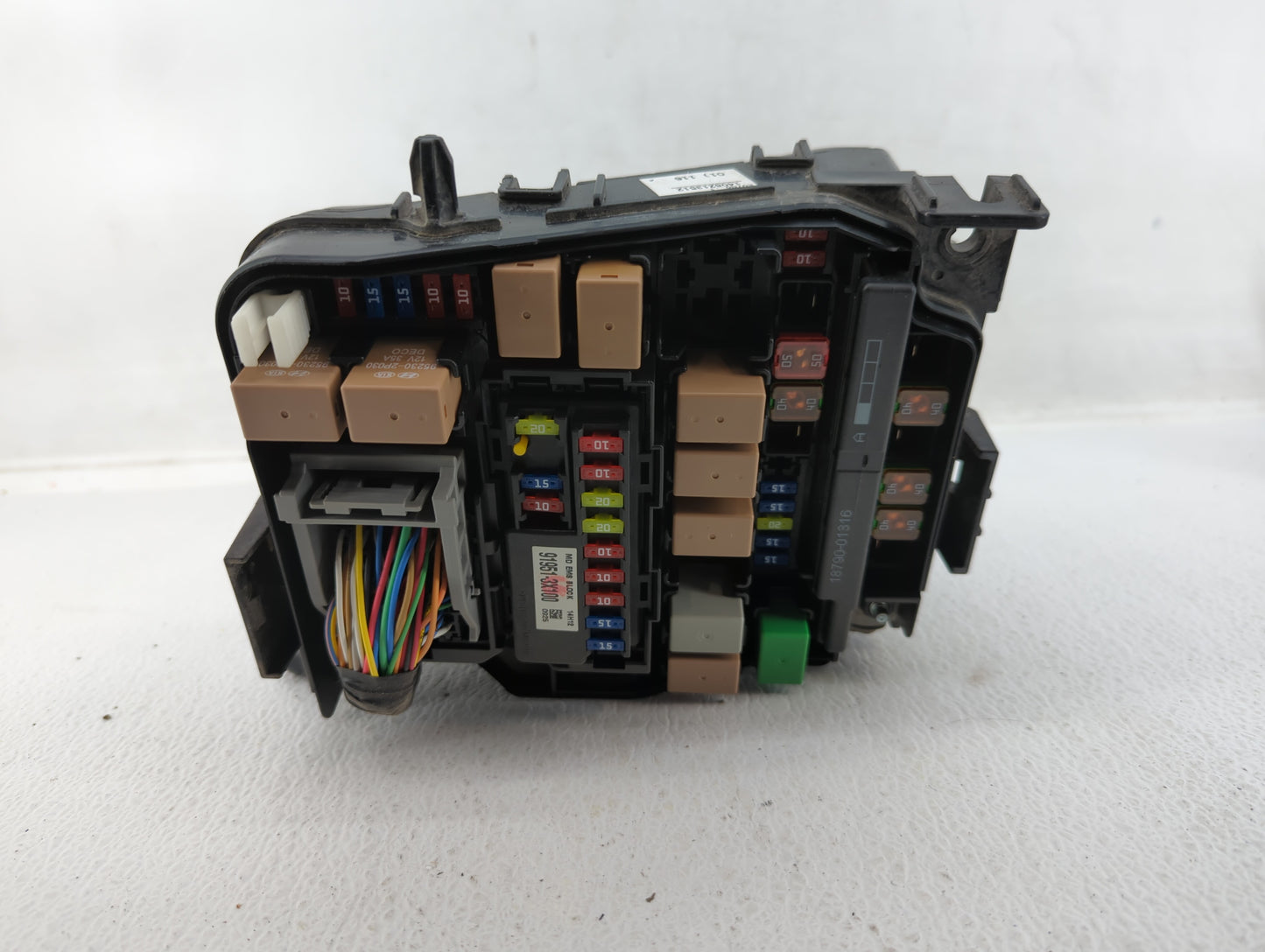 2014-2016 Kia Forte Fusebox Fuse Box Panel Relay Module P/N:91951-3X100 Fits Fits 2014 2015 2016 OEM Used Auto Parts - Oemus