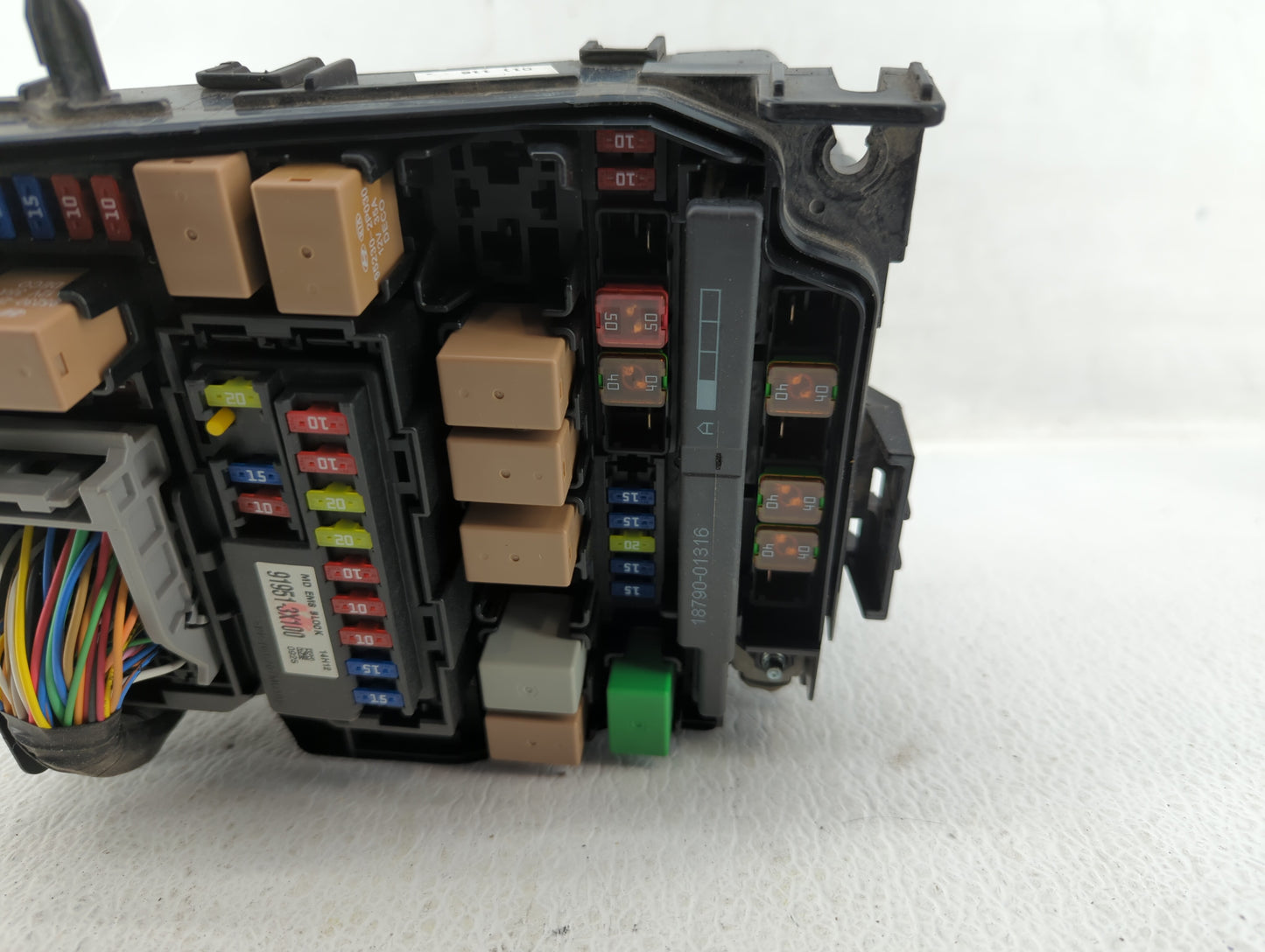 2014-2016 Kia Forte Fusebox Fuse Box Panel Relay Module P/N:91951-3X100 Fits Fits 2014 2015 2016 OEM Used Auto Parts - Oemus