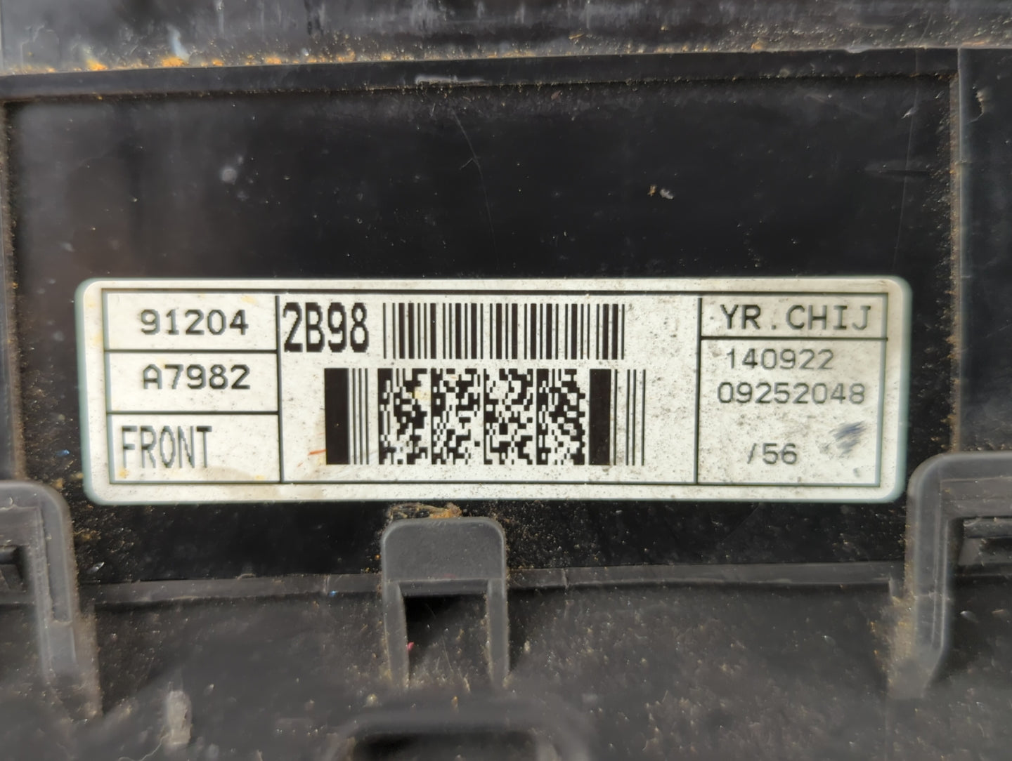 2014-2016 Kia Forte Fusebox Fuse Box Panel Relay Module P/N:91204-A7982 Fits Fits 2014 2015 2016 OEM Used Auto Parts - Oemus