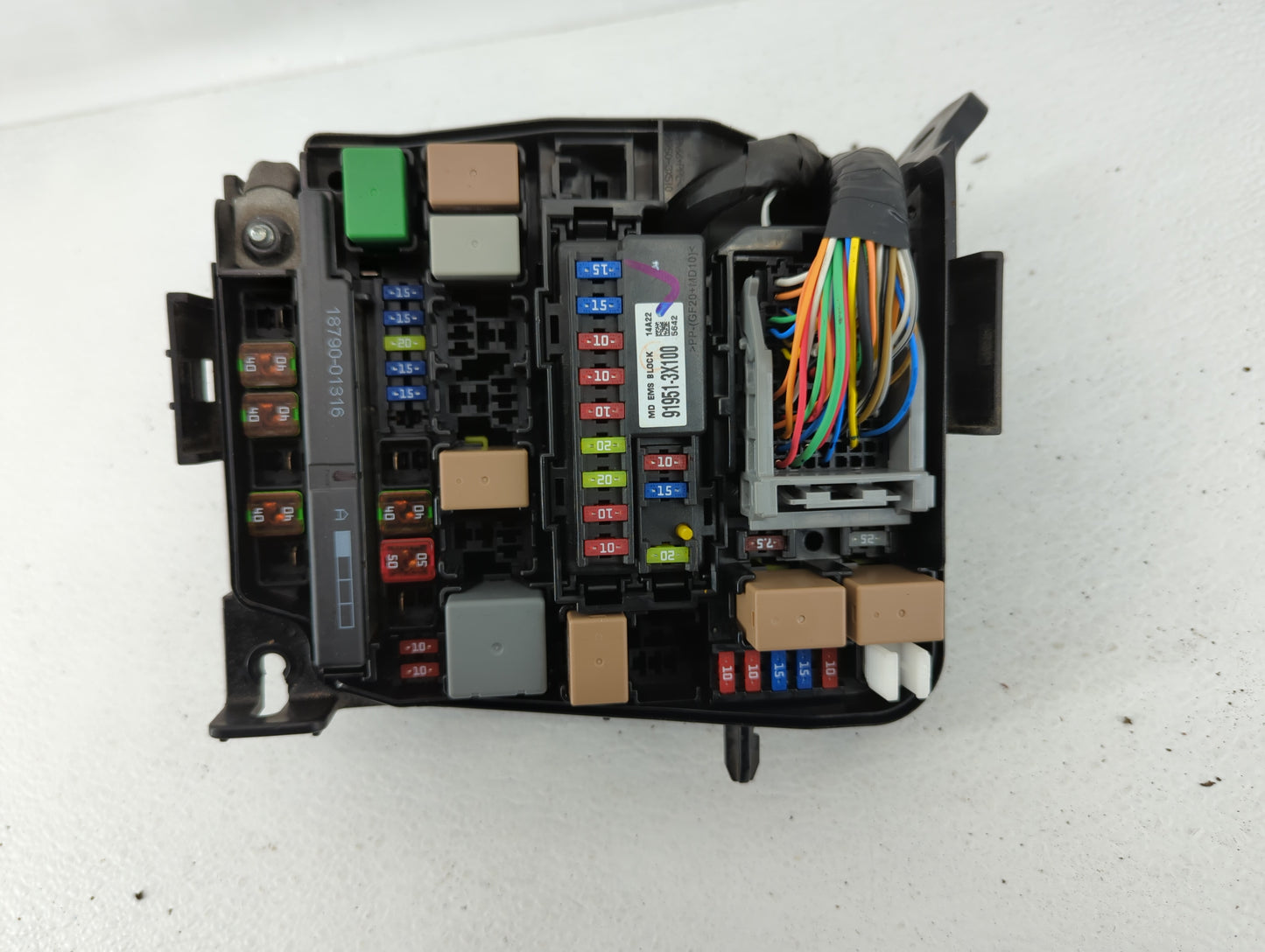 2014-2016 Kia Forte Fusebox Fuse Box Panel Relay Module P/N:91209 A7192 Fits Fits 2014 2015 2016 OEM Used Auto Parts - Oemus