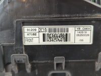 2014-2016 Kia Forte Fusebox Fuse Box Panel Relay Module P/N:91209 A7192 Fits Fits 2014 2015 2016 OEM Used Auto Parts - Oemus