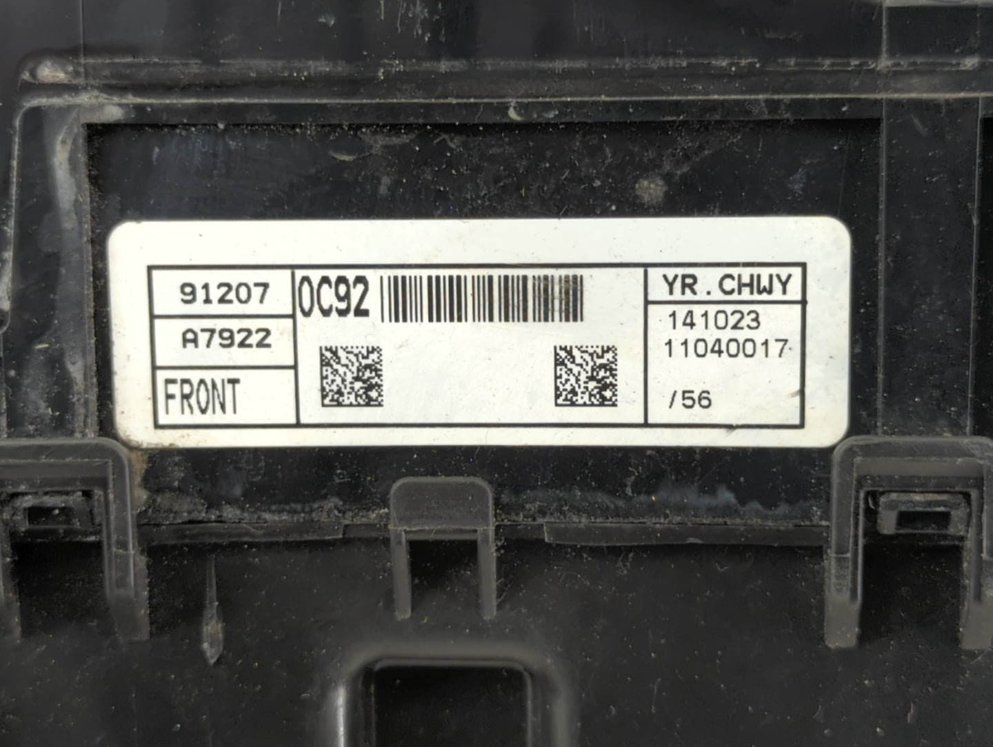 2014-2016 Kia Forte Fusebox Fuse Box Panel Relay Module P/N:912070C92 91207A7922 Fits Fits 2014 2015 2016 OEM Used Auto Part