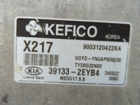 2015 Kia Forte PCM Engine Control Computer ECU ECM PCU OEM P/N:39133-2EYB4 Fits OEM Used Auto Parts - Oemusedautoparts1.com