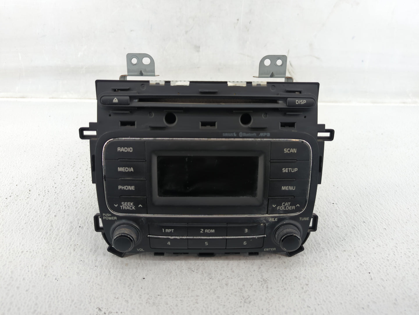 2014-2016 Kia Forte Radio AM FM Cd Player Receiver Replacement P/N:96180-A7290WK Fits Fits 2014 2015 2016 OEM Used Auto Part