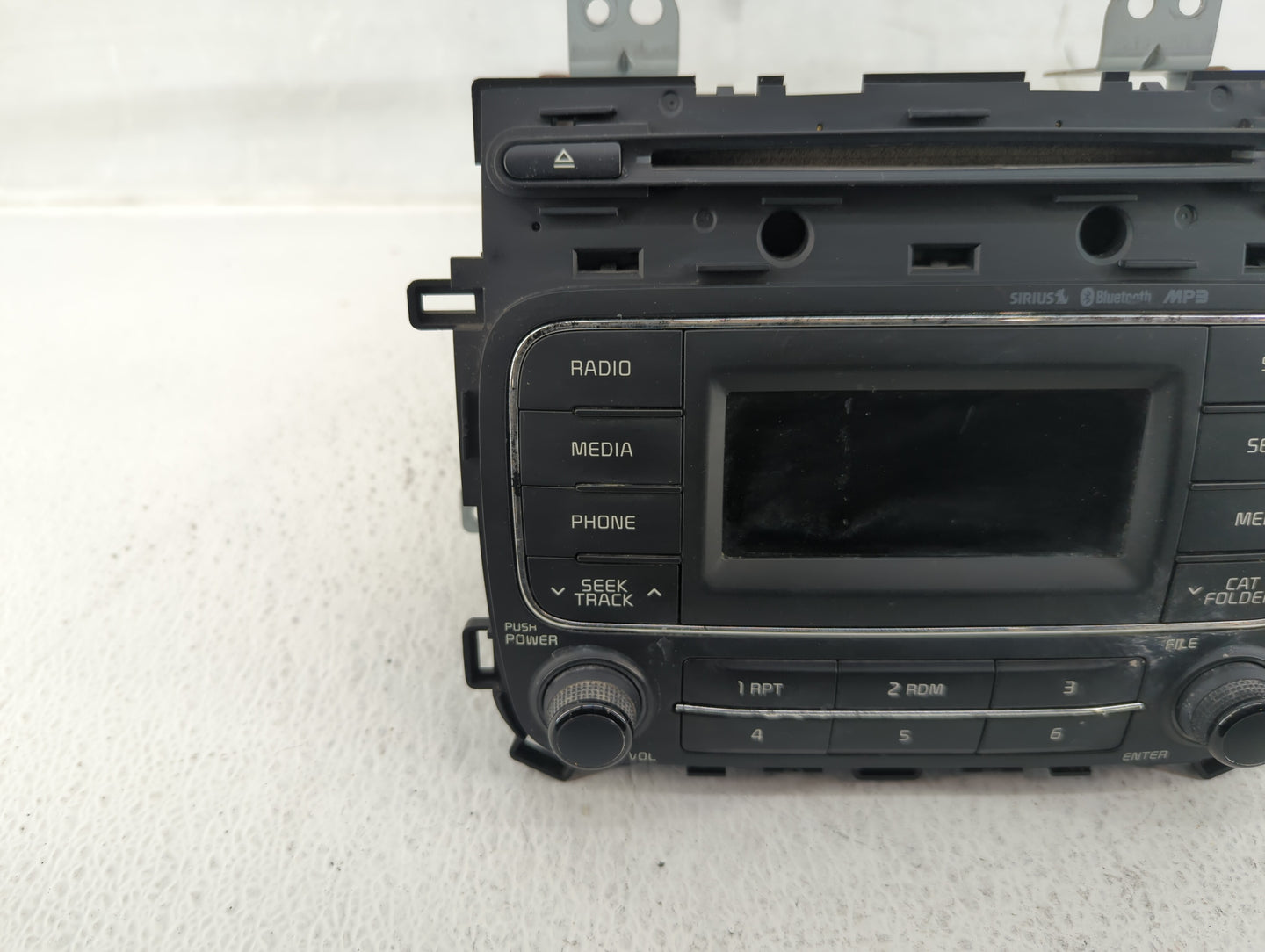 2014-2016 Kia Forte Radio AM FM Cd Player Receiver Replacement P/N:96180-A7290WK Fits Fits 2014 2015 2016 OEM Used Auto Part